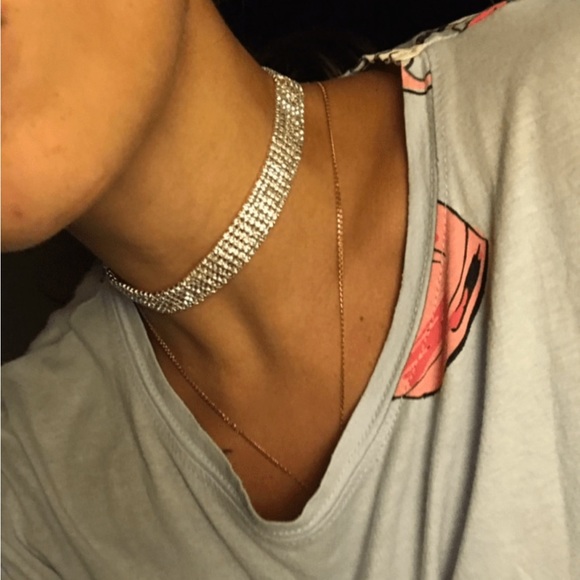 Sparkly Rhinestone Choker - Picture 8 of 9